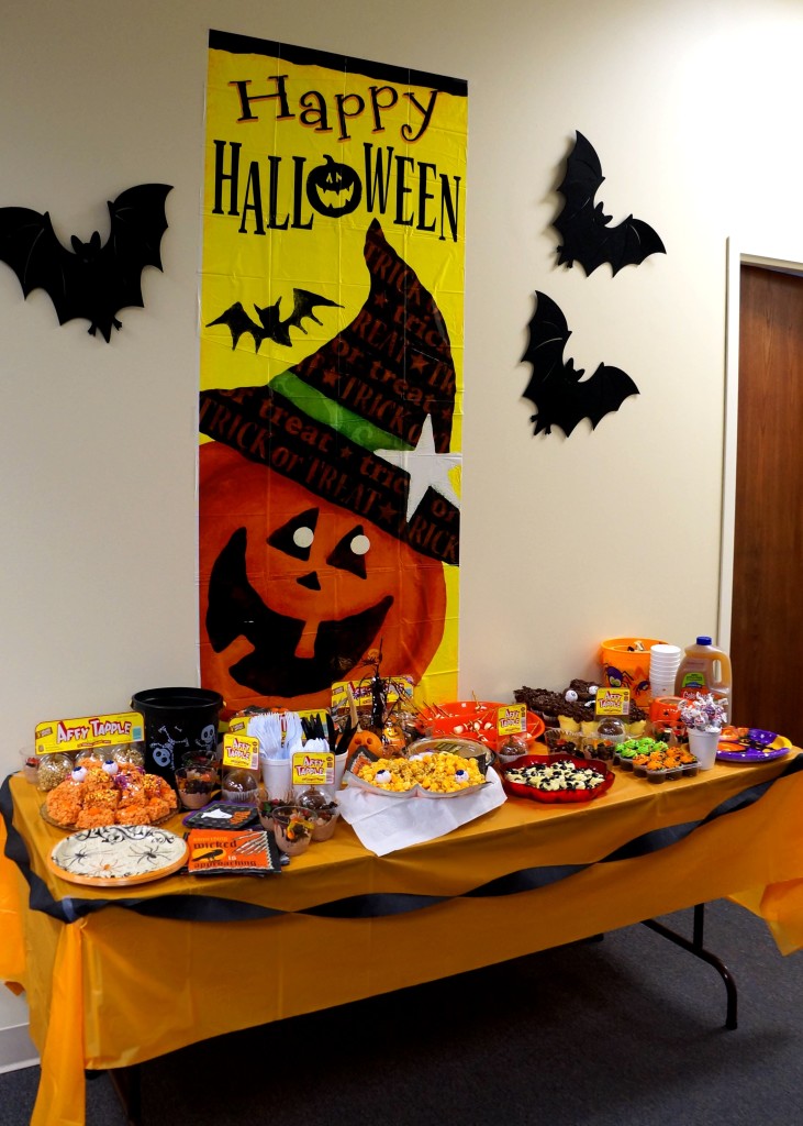 Employees working at GPS celebrate Halloween!