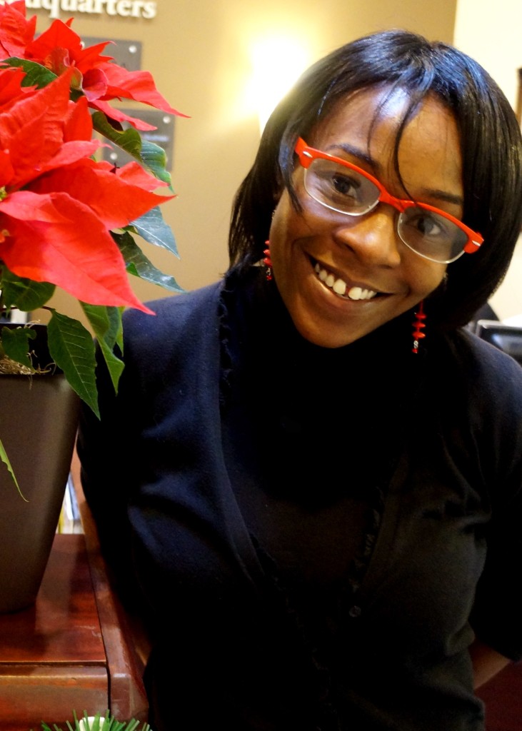 Patty and a Poinsettia